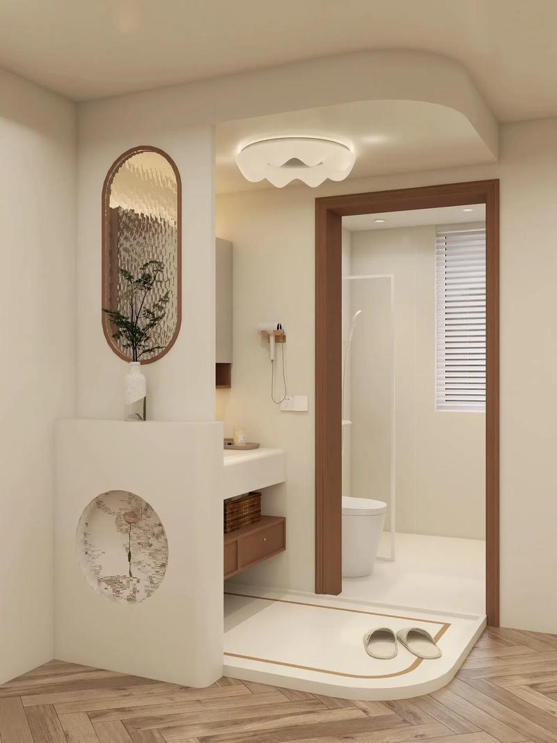 過道也是半墻衛生間一部分|輕智能馬桶.